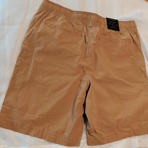 NWT Banana Republic Mustard Brown Pull On Elastic Waist Deck Short - Picture 3 of 3